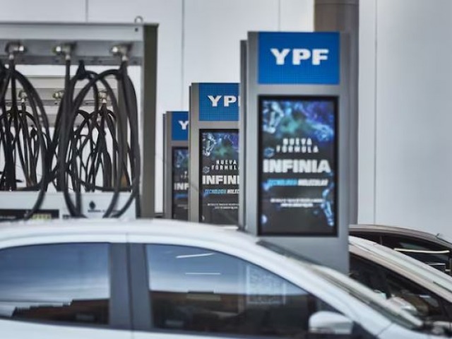 YPF sube los precios un 2,5% desde esta medianoche